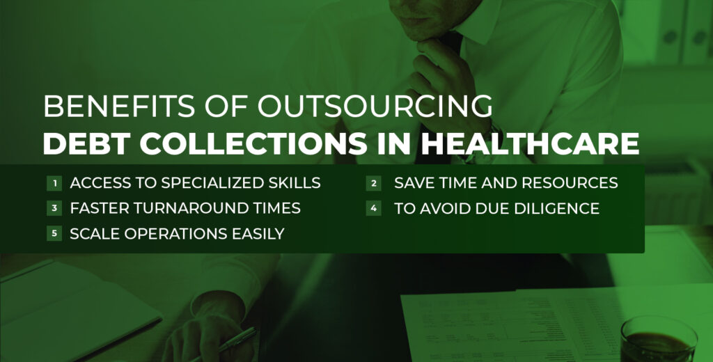 Benefits of outsourcing debt collection agency