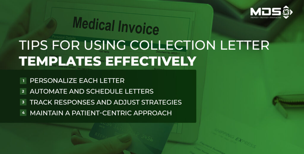 Tips for using collection letters