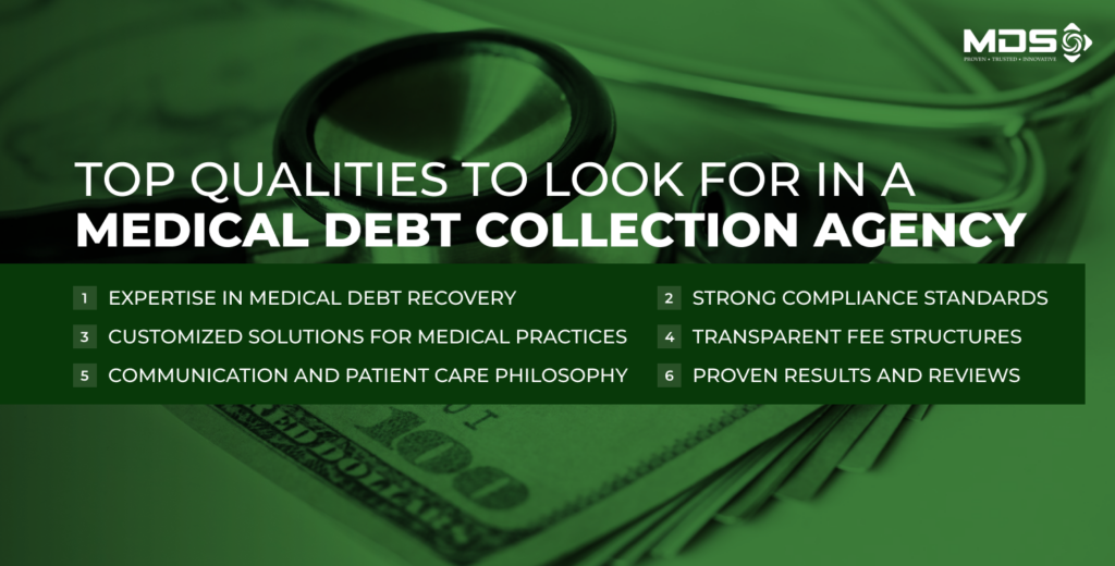 Qualities to look for in Medical Debt collection 
