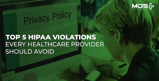 most common HIPAA violations in healthcare data
